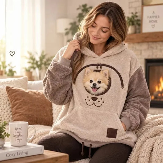 PupPocket Cozy Carrier Hoodie